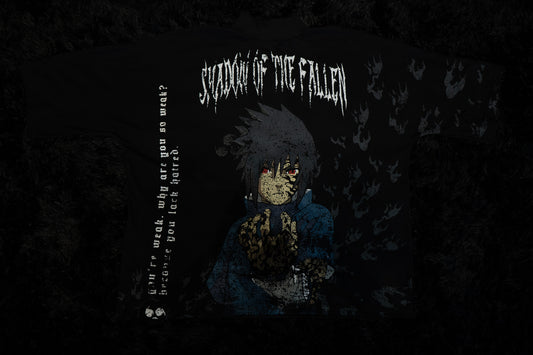 Camiseta Boxy/Oversized- Sasuke