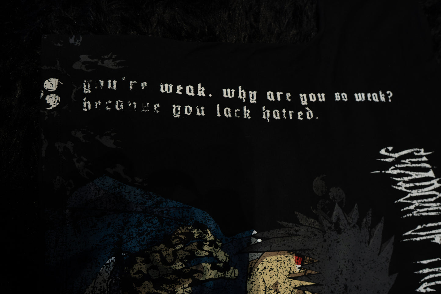 Camiseta Boxy/Oversized- Sasuke