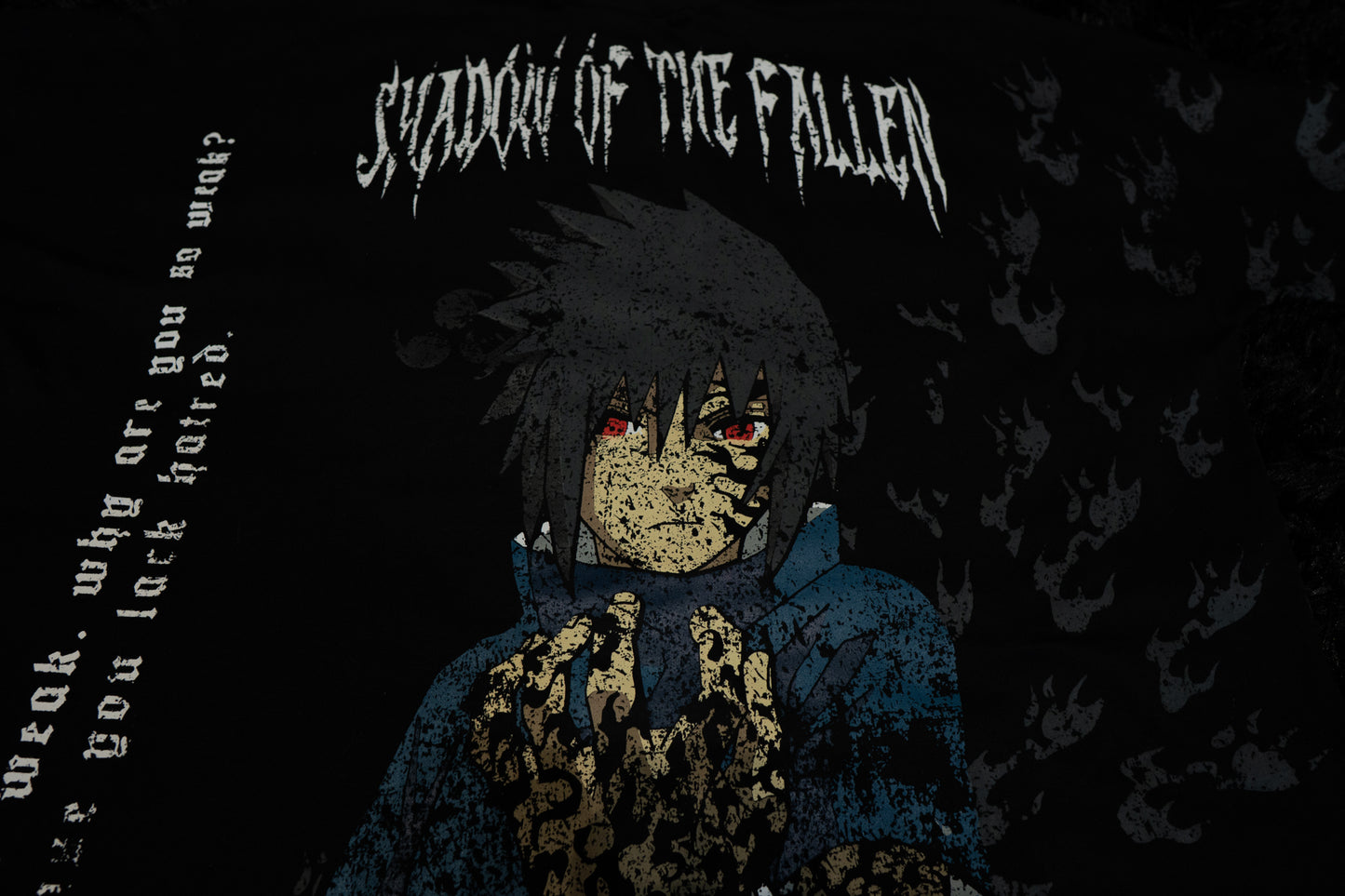 Camiseta Boxy/Oversized- Sasuke