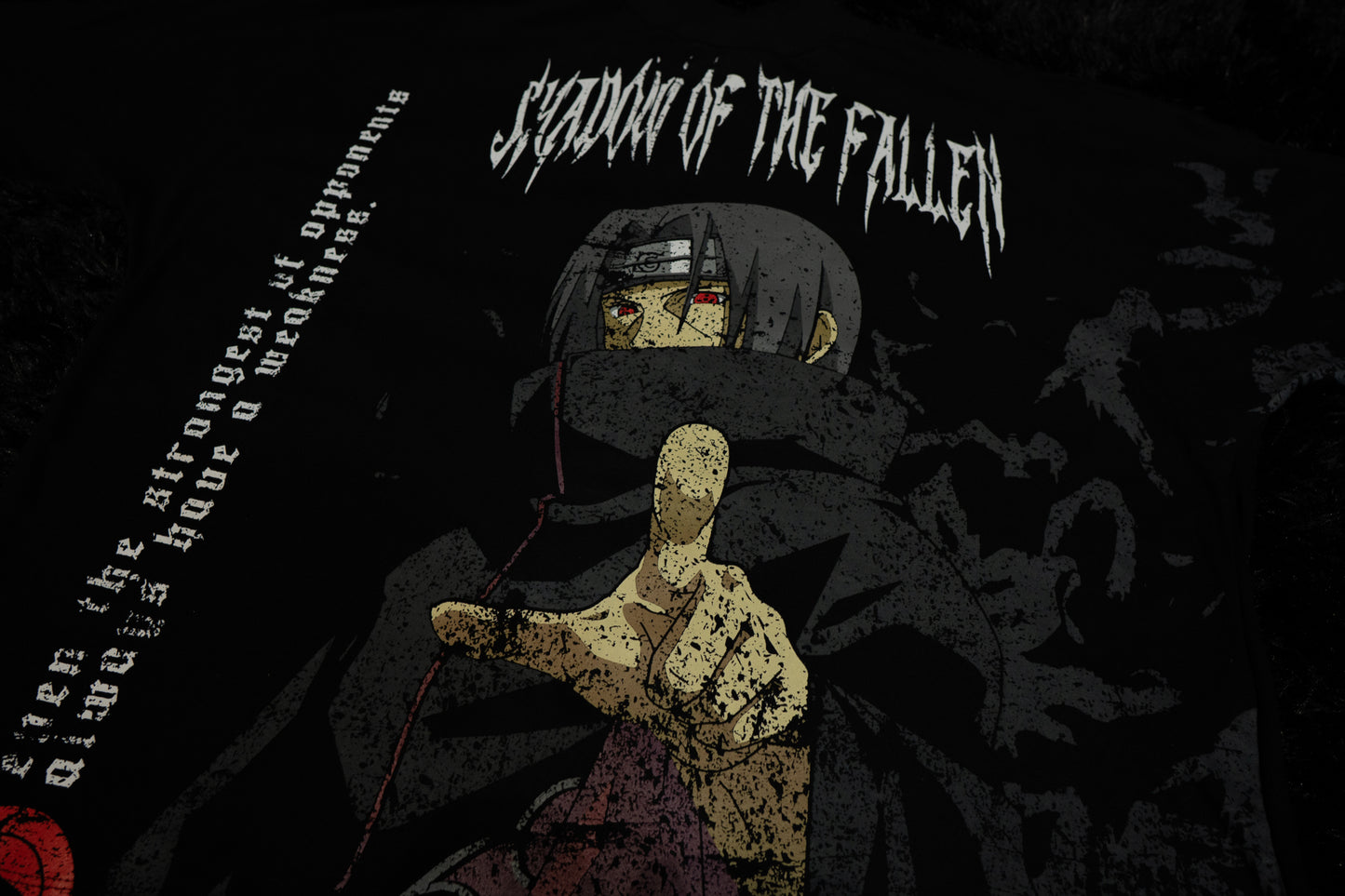 Camiseta Boxy/Oversized- Itachi