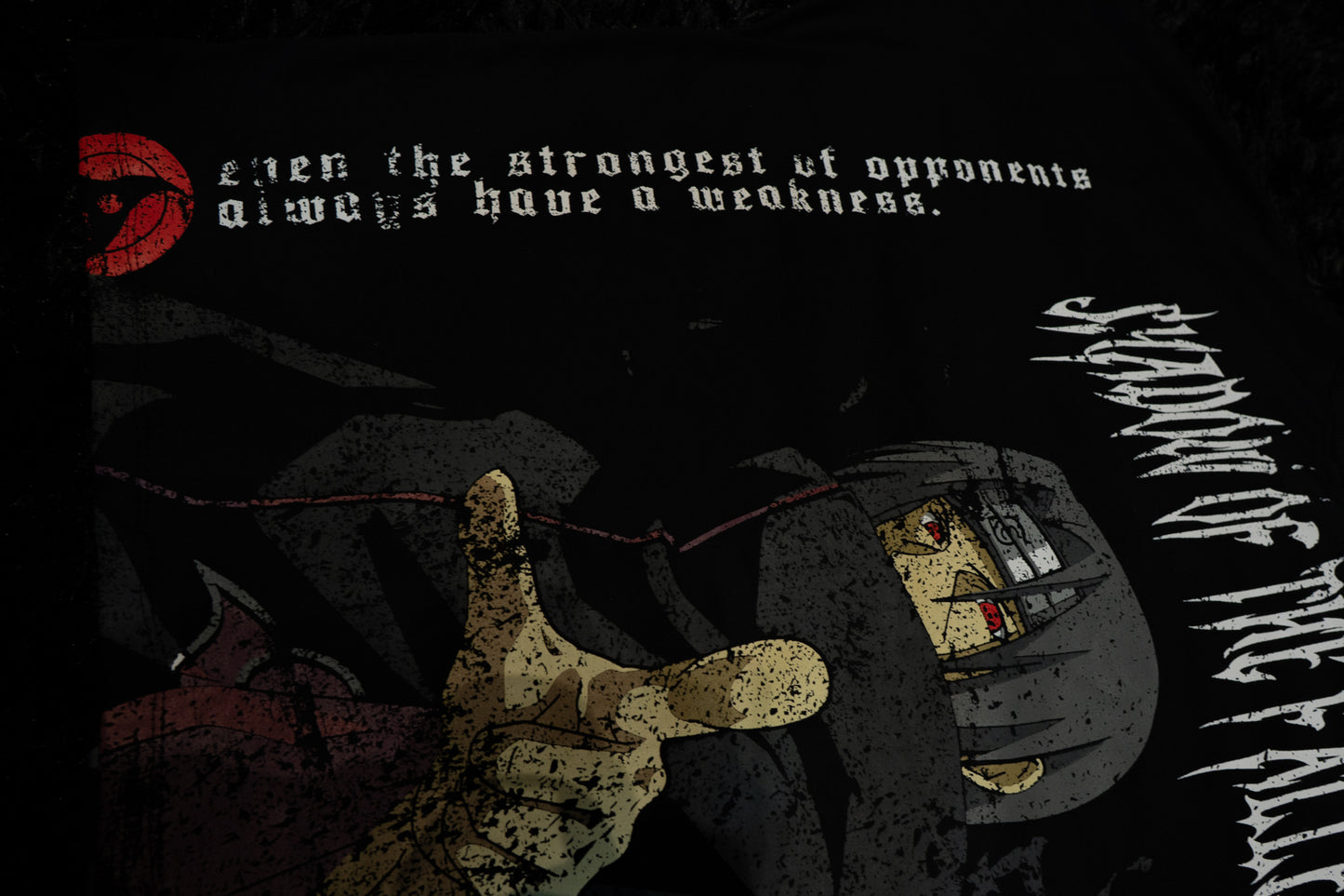 Camiseta Boxy/Oversized- Itachi