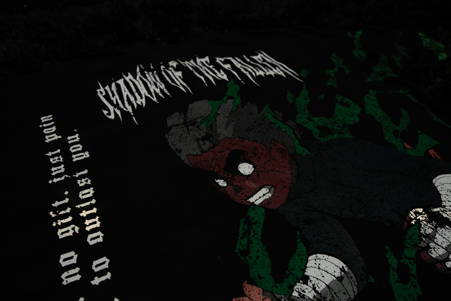 Camiseta Boxy/Oversized- Rock Lee