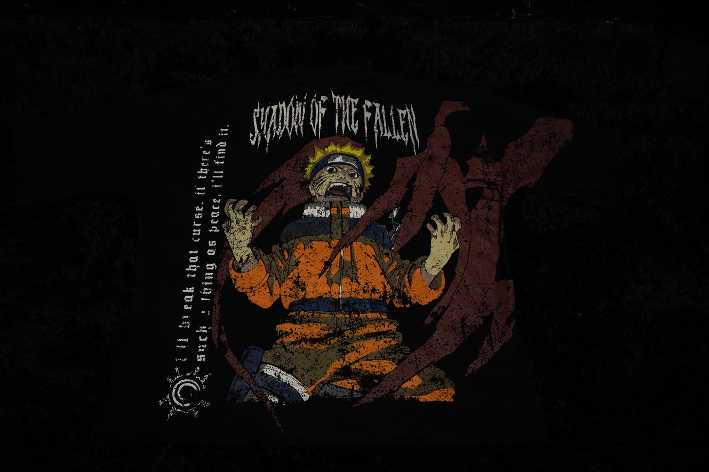 Camiseta Boxy/Oversized- Naruto