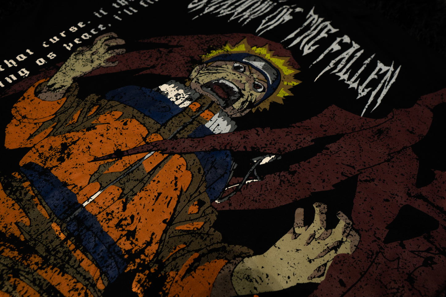 Camiseta Boxy/Oversized- Naruto